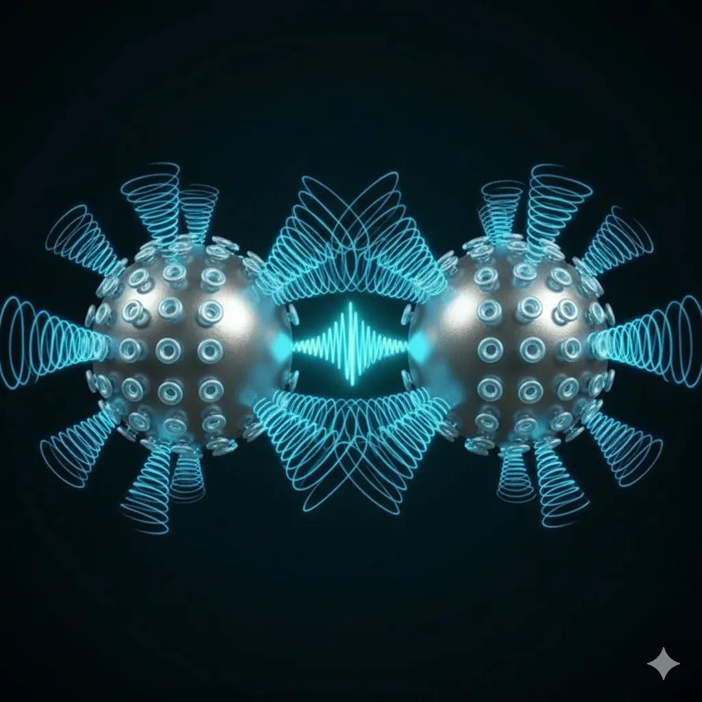 Opposite charges — vortices merge