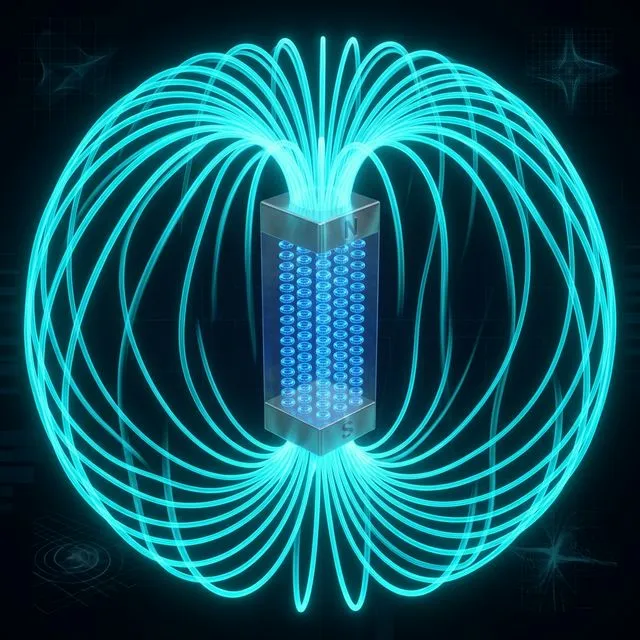 Topology of a permanent magnet